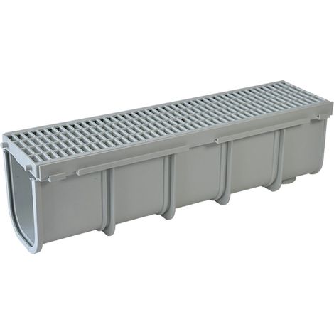 Canaletta Modulare Con Griglia  Cm 13 X 50 X H. 14 (1/3)