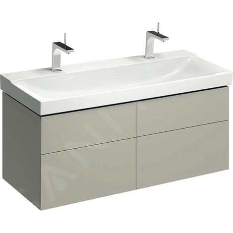 Geberit Xeno 2 armoire sous lavabo, 1174x530x462mm, 4 tiroirs, (1/3)