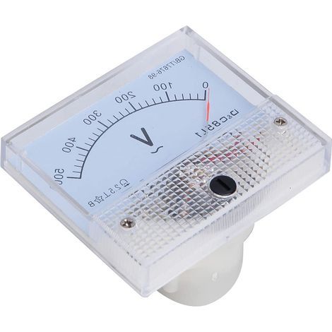 Wechselstrom-Zeigervoltmeter 0-500V, ESP32 Skalenbereich Spannungsprüfgerät Detektor Panelmeter (1/5)