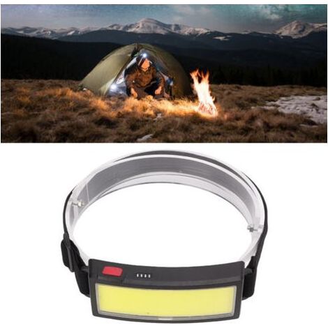 LED-Stirnlampe, ultraleichter LED-Scheinwerfer, COB-Stirnlampe für Outdoor-Camping, DUBUNS (1/4)