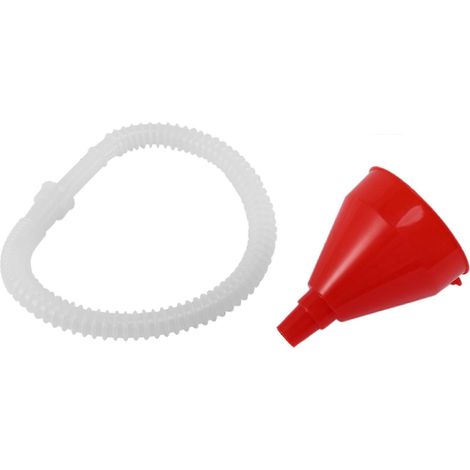Outil de remplissage d'huile pour voiture, moto, camion, véhicule, entonnoir de remplissage en plastique, embout de tuyau d'arrosage, essence (1/5)