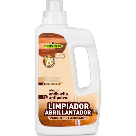 MONESTIR GH014SP Limpiador Abrillantador Suelos De Madera Parquet y Laminados 1L - ref: GH014SP
