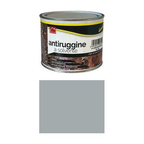 ANTIRUGGINE A SOLVENTE HAND - GRIGIO ML 500- 6 pezzi