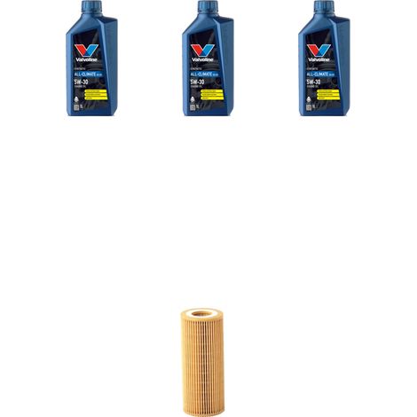 Kit filtro olio e 3L compatibile con Vw POLO V (6R,6C) 1.2 44kw Dal 2009 (1/5)