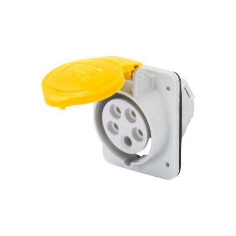 SOCLE PRISE 10° HP IP44 3P+T 16A 110V 4H GEWISS GW62202H