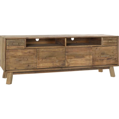 Table Tv Pin 180X48X65 Vieilli Naturel (1/5)