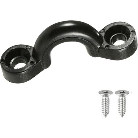 Crochet de pont en nylon pour corde de kayak, accessoires de kayak, crochet de pont en nylon pour corde de kayak, quincaillerie marine - 1 crochet Camelback + 2 vis - 5 (1/4)