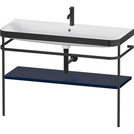Duravit Happy D.2 Plus c-bonded Set avec console métallique,