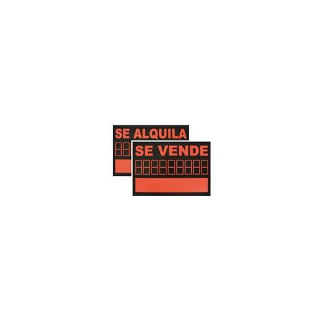 Señales informativas - 350 x 500 mm.