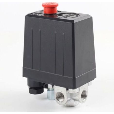 1PC Air Compressor Pressure Switch with 4 Outlets Pressure Switch Control Valve Compressor Parts