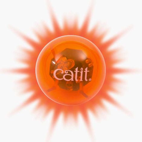 Pelota con luz para gatos Catit Senses Fireball