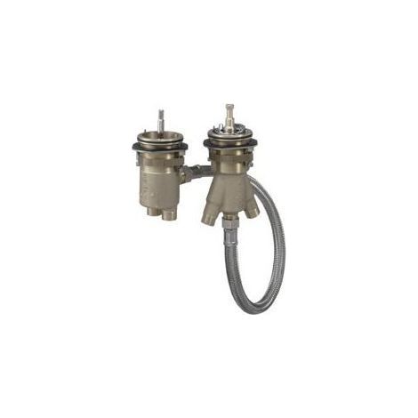 hansgrohe Corps de base pour robinetterie de baignoire 2 trous (1/4)