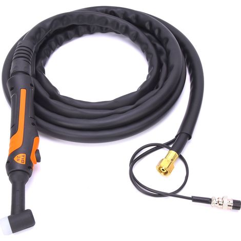 Kit de pistolet de soudage à l'arc Tig WP-26F avec buse souple flexible et torche de soudage refroidie par air (1/5)