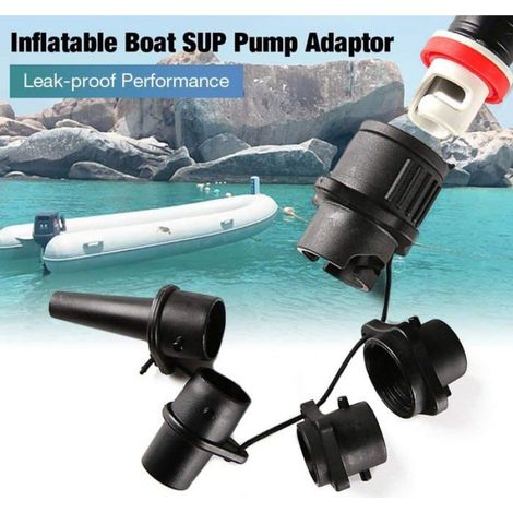 Adaptateur Valve - Pour Pompe A Air SUP Et Bateaux Gonflables - 4 Embouts Air - Compatible Planche Paddle Canoe Kayak - 1 Piece (1/5)