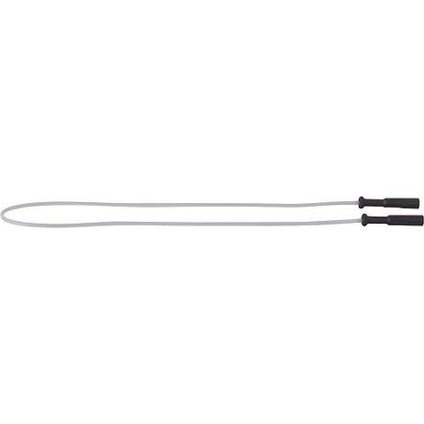 accessoire pour transfo d allumage 1 cote 6,3 mm autre cote 4 mm fiche indiv. 300 de longL 300mm