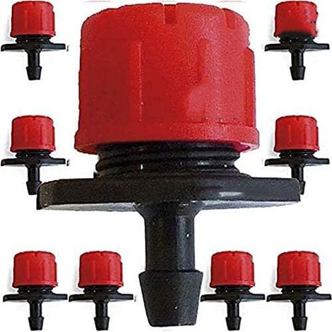 Gotero Regulable Riego  500 Goteros para Riego por Goteo  Gotero para Regar Planta  Goteros para Tuberia de goteo 16mm