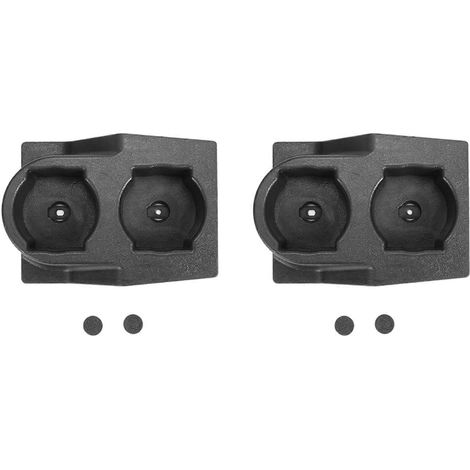 2 porte-gobelets doubles noirs pour console centrale avant de voiture Nissan GQ Patrol Y60 1988-1997 4x4 (1/5)