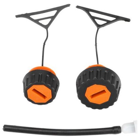 Bouchon de réservoir de gaz Bouchon d'huile Pièces de Rechange pour tronçonneuse Stihl 020 021 023 024 025 026 028 034 038 (1/5)