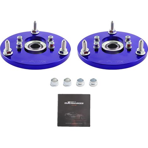 Staffe per piastra di abbassamento, progettate per BMW E46, con indicatore di fasatura regolabile, in alluminio leggero. (1/5)