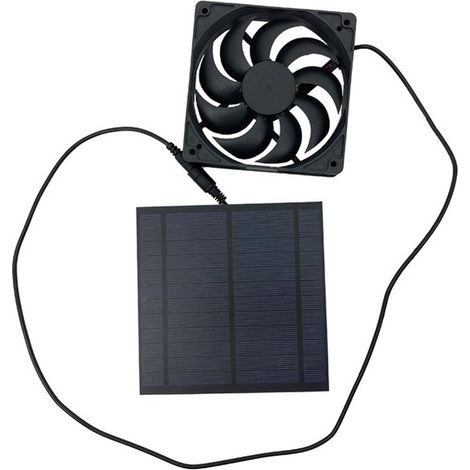 Solarpanel-Ventilator, nachhaltiger Abluftventilator, geeignet für Gewächshäuser