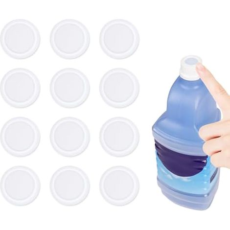 12 recharges de joint silicone pour bouchon de flacon Swiffer Wet Jet, solution de nettoyage DIY, contenant réutilisable étanche, fournitures d’entretien ménager