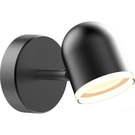 Applique murale LED orientable noire 3000K Polux RAWI (1/5)