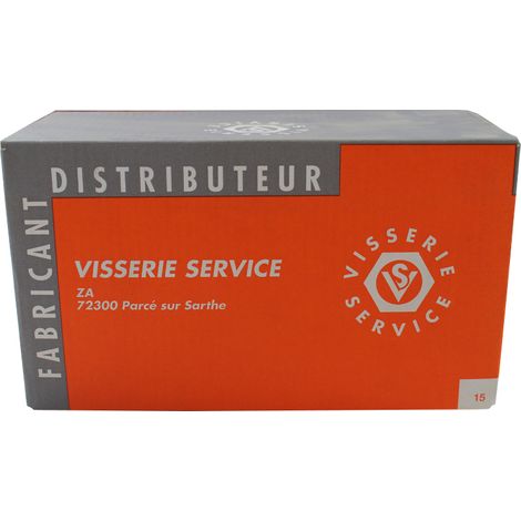 500 Vis VBA Tête fraisée Classic Fast Ø4x60 à Filetage partiel - Anjou Connectique (1/2)