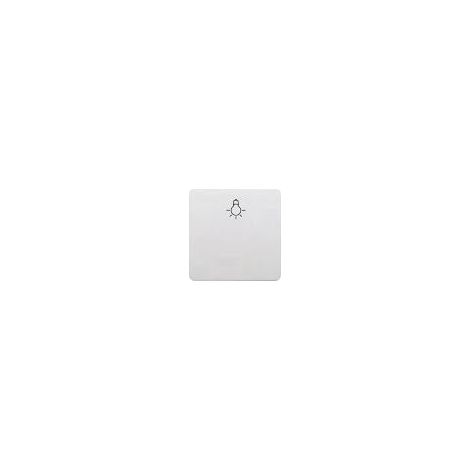 Tecla pulsador bombilla ancha BLANCO BJC 17717