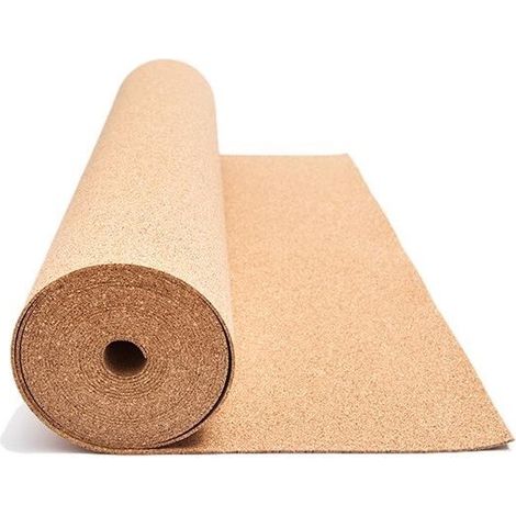 Rotolo sughero supercompresso mm 4 x mt 1 x 10 - 10 mq isolante termico cappotto (1/5)