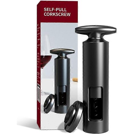 Ouvre-bouteille manuel créatif pour vin, ouvre-bouteille de cuisine en forme de T pour vin mousseux, ouvre-bouteille simple, couteau hippocampe manuel, tire-bouchon (1/2)