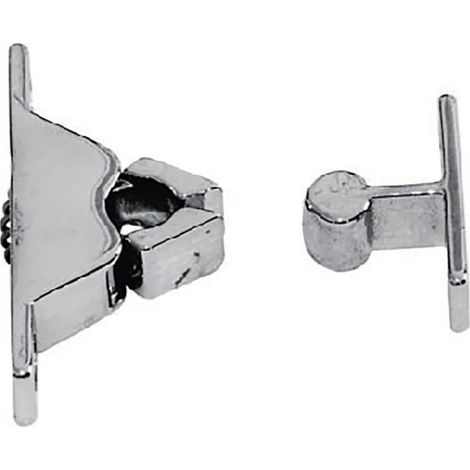 door stopper plastimo door stopper cromado 10x12x10 cm