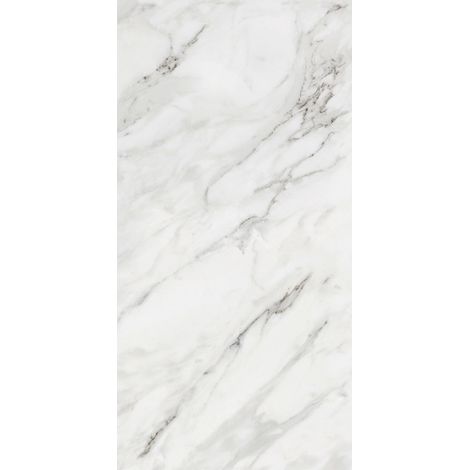 lastra decorativa in polipropilene con stampa effetto marmo "perla", 100x50 cm