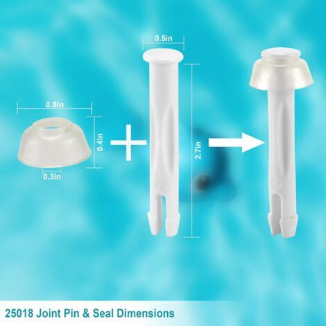 Rubber Seal and Joint Pin Kit 25018 - 2.75