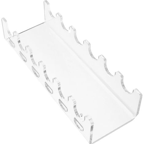 Support de Pipettes Mural en Verre Organique Design Gain de Place et Support Stable 6 Emplacements pour Laboratoire Professionnel (1/5)