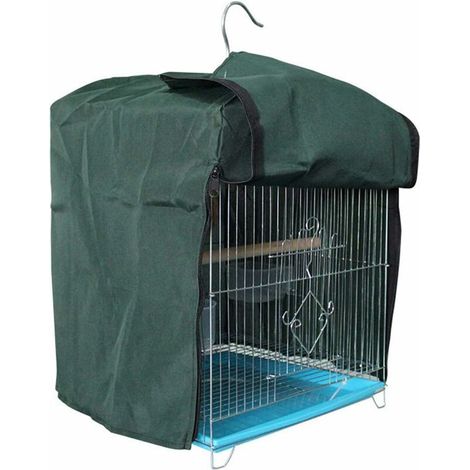 Housse pour cage à oiseaux -  Coupe-vent - Résistante au soleil - Imperméable - Pour cage à oiseaux(couleur aléatoire) (1/5)