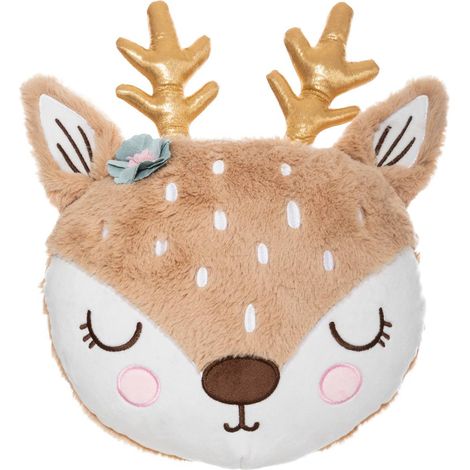 Cojín infantil «Biche» 31 x 38 cm - Atmosphera créateur d'intérieur