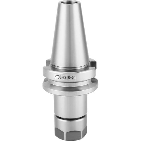 Porte-outil à pince haute vitesse en acier BT30-ER16-70 pour fraiseuse CNC 10 000 tr/min