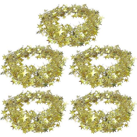 5-teilige Weihnachtsgirlande