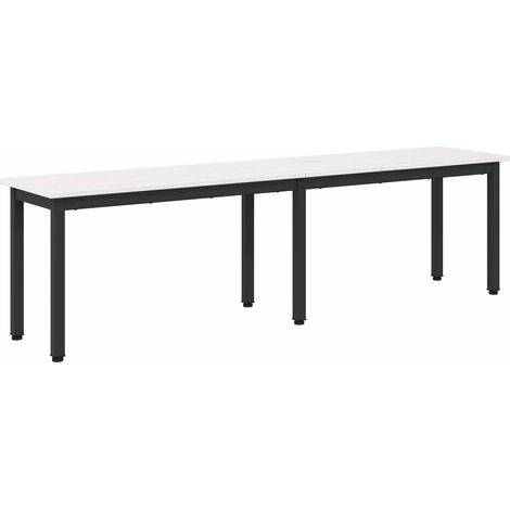 Banc intérieur Blanc 160 x 35 x 45 cm Bois de pin massif fr9655 - Maison La Vie (1/5)