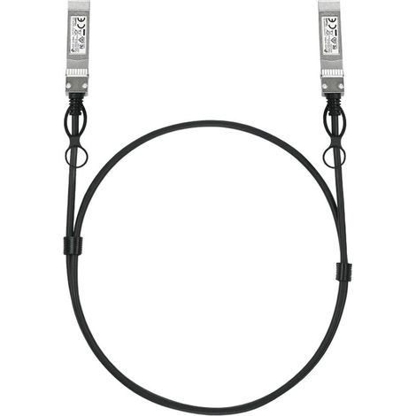 TP-Link Omada SM6220-1M cavo InfiniBand e in fibra ottica SFP28 Nero, Argento