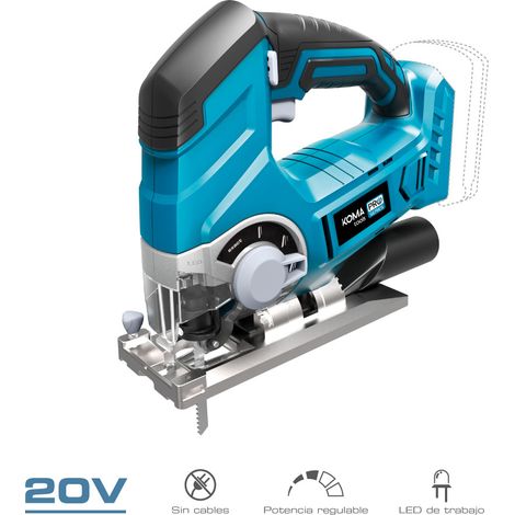 Scie sauteuse 20V (sans batterie ni chargeur)  Batterie Koma Tools Pro Series 08754 (1/5)