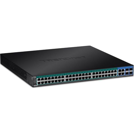 Conmutador Gestionable Trendnet Tpe-5048ws 48 Puertos RJ-45 Gigabit (10/100/1000) Poe Sfp (1/2)