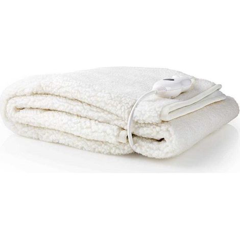 Northix PEBL120CWT1 Manta eléctrica blanca 150x80 cm