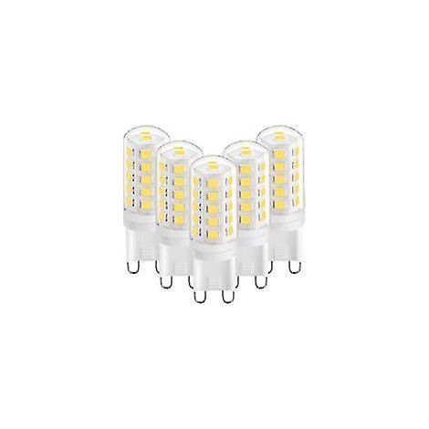 G9 Led 3w Warm White 3000k, G9 Led Bulbs 350lm, Equivalent To 28w 40w Halogen Bulb, 5pcs (1/5)