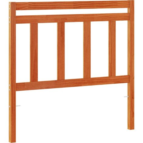 Maison Exclusive - Cabecero de cama madera maciza de pino marrón