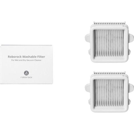Kit de filtro Roborock F25 blanco lavable alta calidad