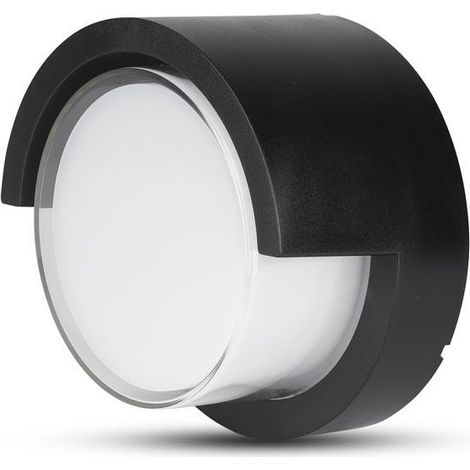 V-TAC VT-831 LED-Lampe 6 W warmweiß 3000 K runder Körper schwarz wasserdicht IP65 – Artikelnummer 8609 (1/5)