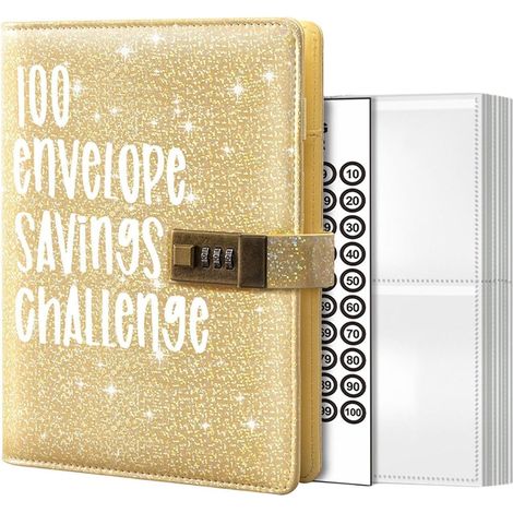 Umschläge Spar Challenge Ordner für die 100 Umschläge Spar