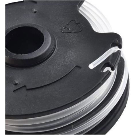 Bobine De Fil - Pour Debroussailleuse - Forme Ovale Aerodynamique - Nylon Renforce - Lot De 3 (1/4)