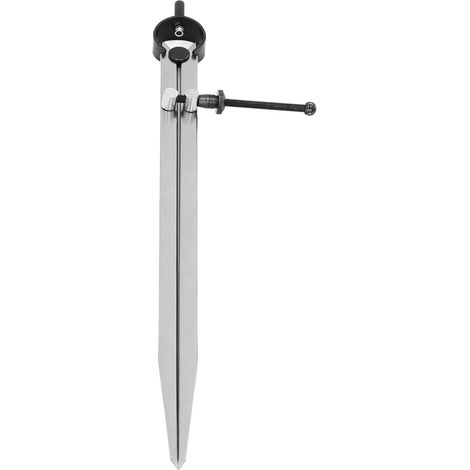 Compas à ailettes réglable avec écrou à ressort pour le traçage et le marquage du cuir 300 mm (1/5)